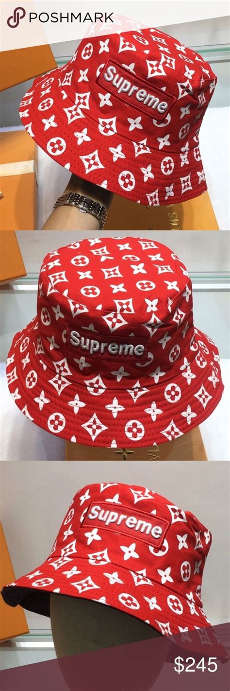 lv supreme bucket hat